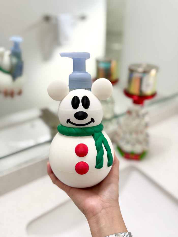 Snowman Soap Holder | Bath and Body works | Restroom decor