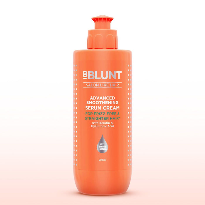 Advanced Smoothening Serum Cream with Keratin & Hyaluronic Acid - 200 ml