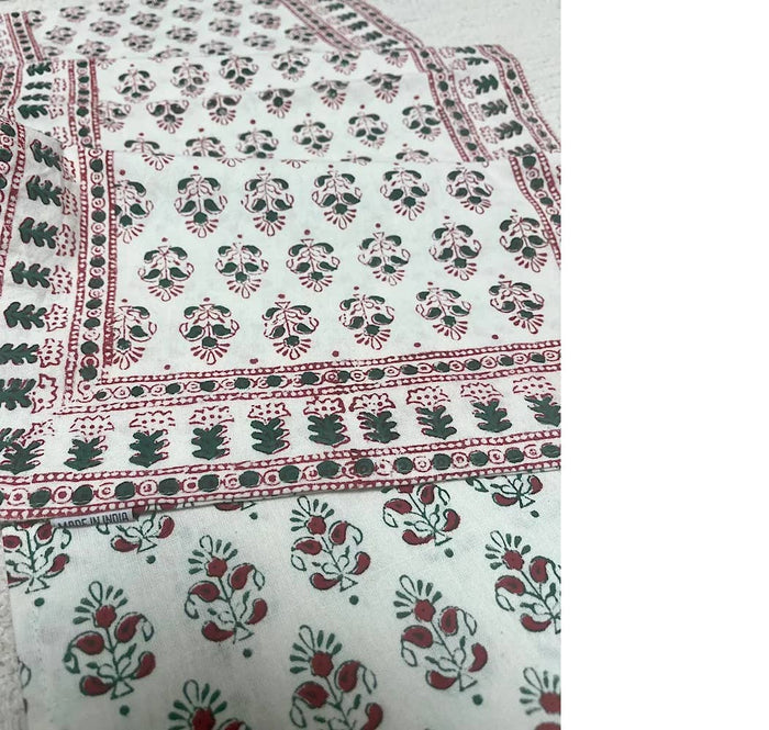Alwar Green Table Runner - 60"