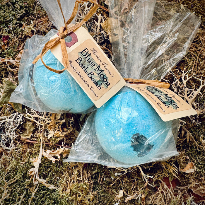 Aqua Aura Blue Moon Crystal Magic Spell Bath Bombs