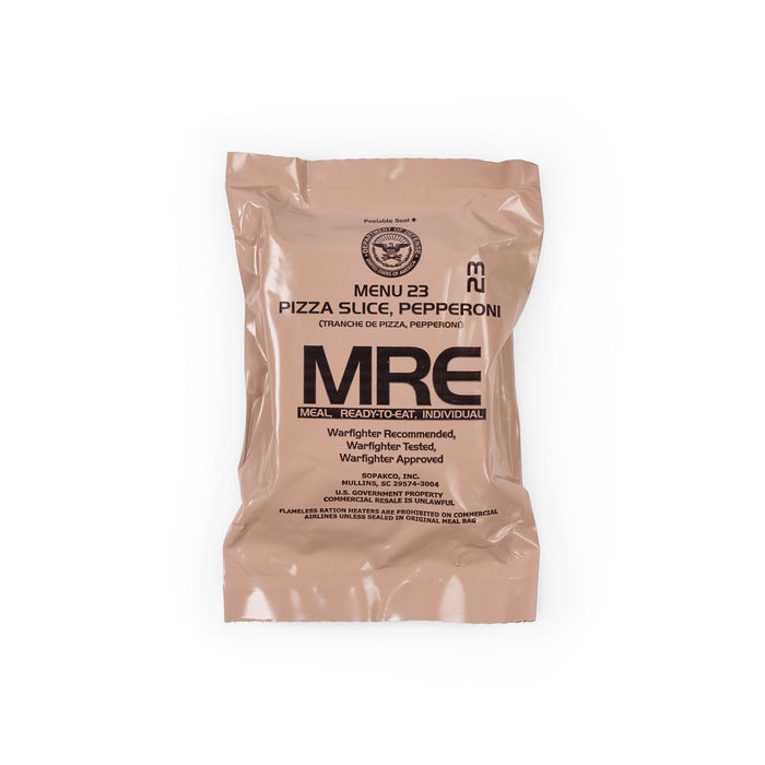 Case Of 12 USGI Meals, Ready To Eat (MRE)