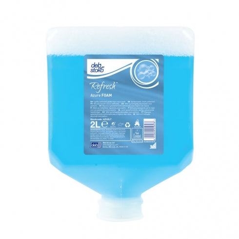 Deb Refresh Azure AZU1L Hand Wash Foam