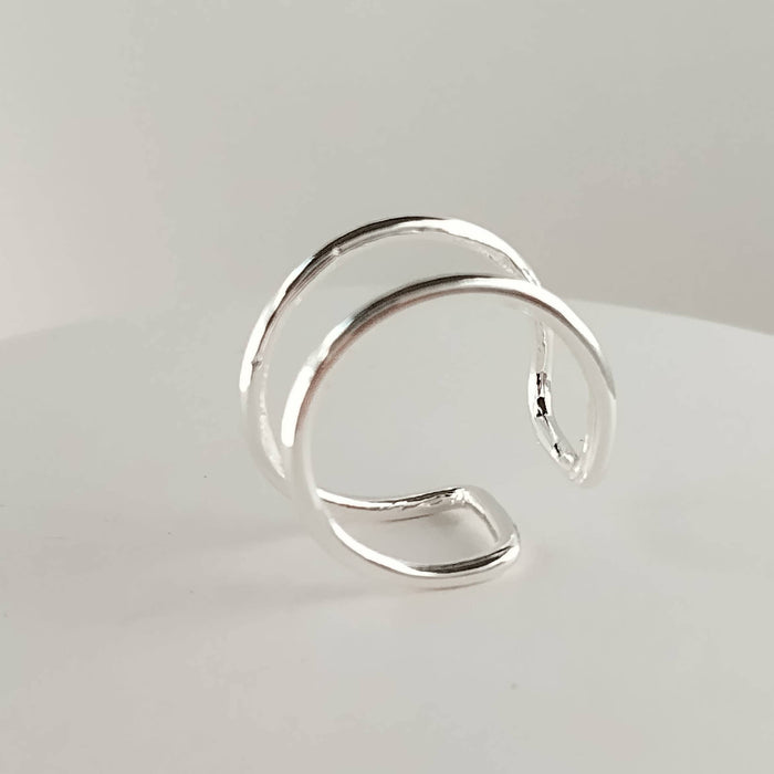 Double Band Ring: Gold