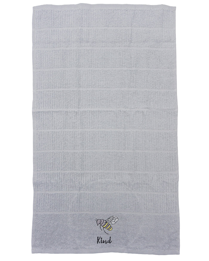 Embroidered 3pc Kitchen Towel Set - Bees