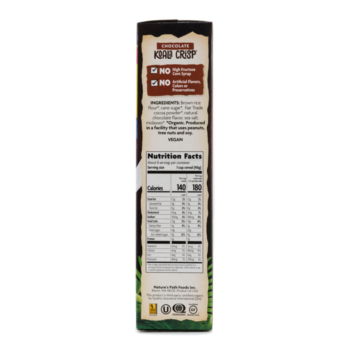 Envirokidz Chocolate Koala Crisp 325g