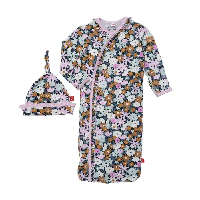 Finchley Ruffle Gown NB-3mos