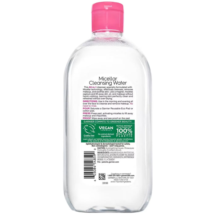 Garnier SkinActive Micellar Cleansing Water - 23.7 oz - 6 Pack