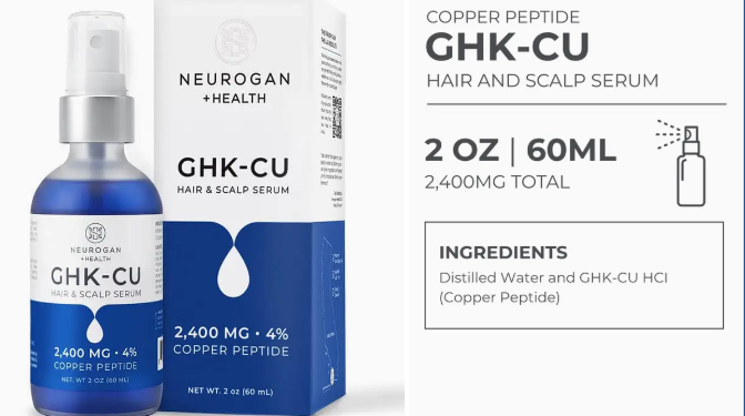 Ghk-Cu Copper Peptide Hair & Scalp Serum 2oz