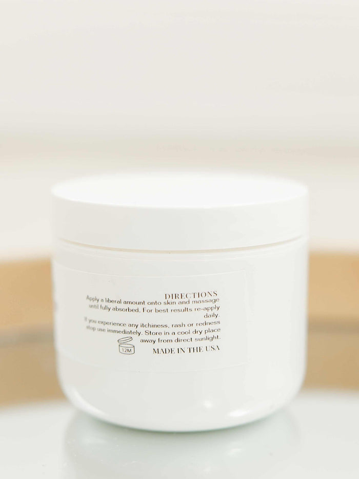 Jar of Goat Milk Night Cream with natural ingredients for hydration and skin nourishment