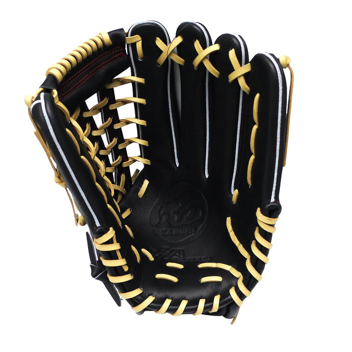 HATAKEYAMA Classic Series 12.75 inch Outfielder Glove - Black/Beige #7