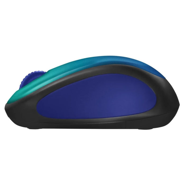 Logitech M317 Wireless Mouse, Blue Aurora