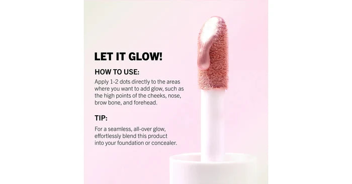 MOIRA Glow Show Liquid Highlighter - Vanilla Bliss (0.15oz/4.3g)