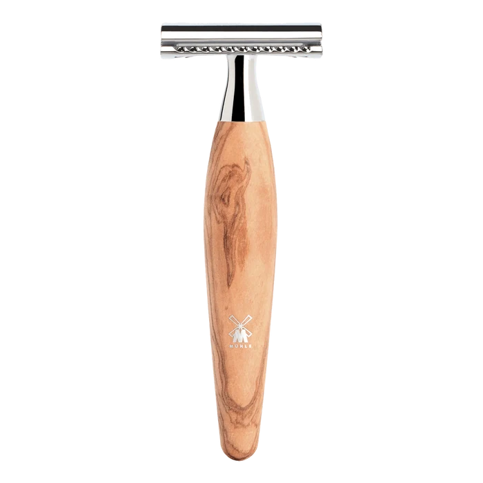 Mühle Kosmo R870 tradisjonell barberhøvel - Oliventre