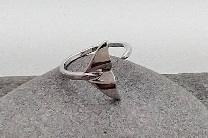 Open Silver Mermaid Ring, Adjustable