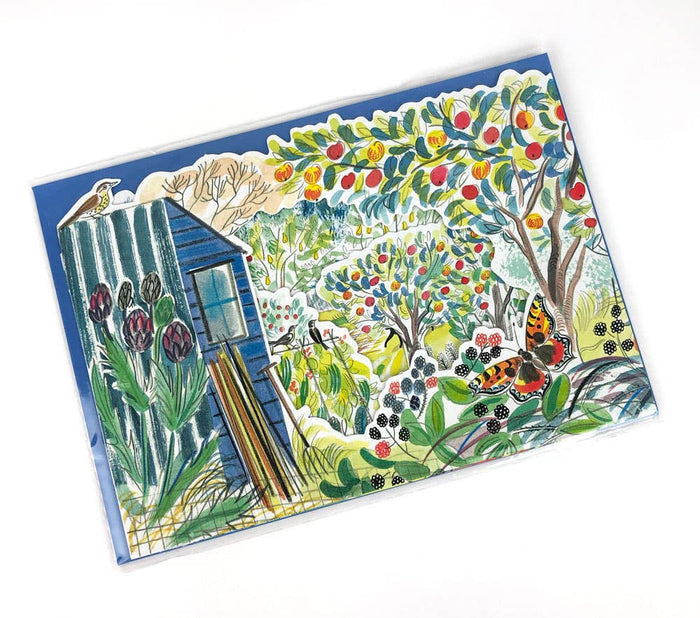 Orchard 3D Allotment Card by Emily Sutton | Art Angels