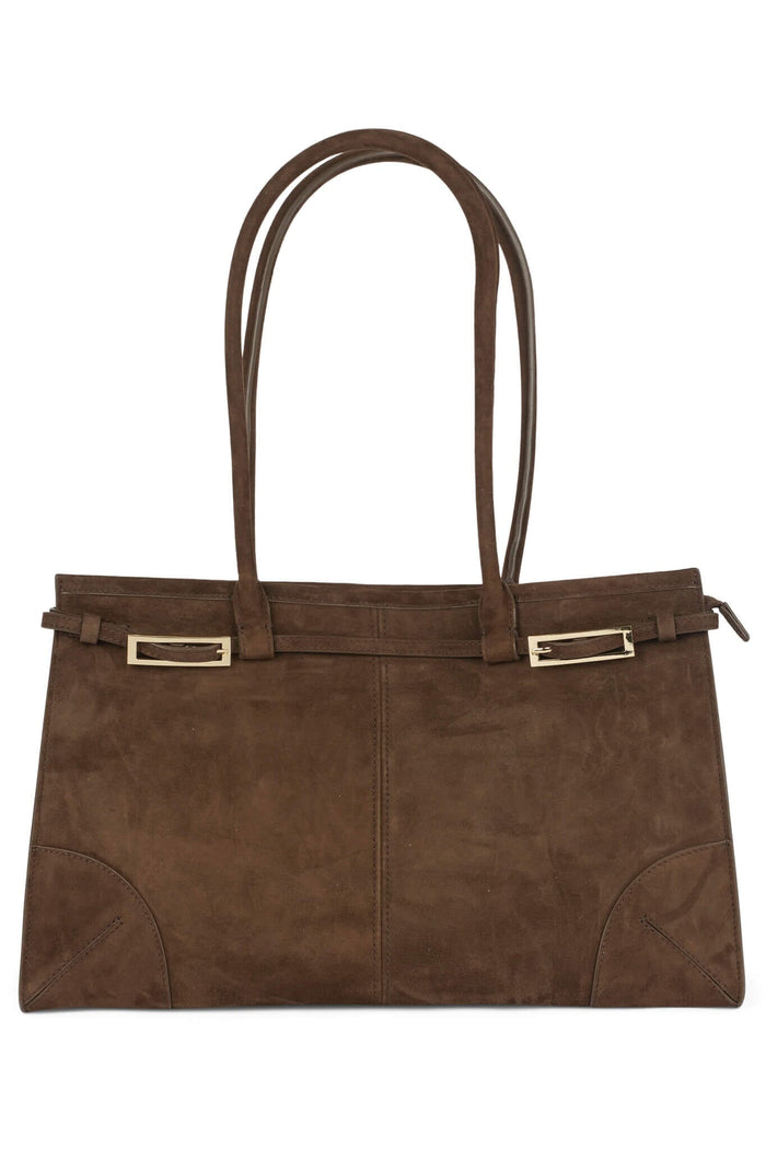 Brown Suede
