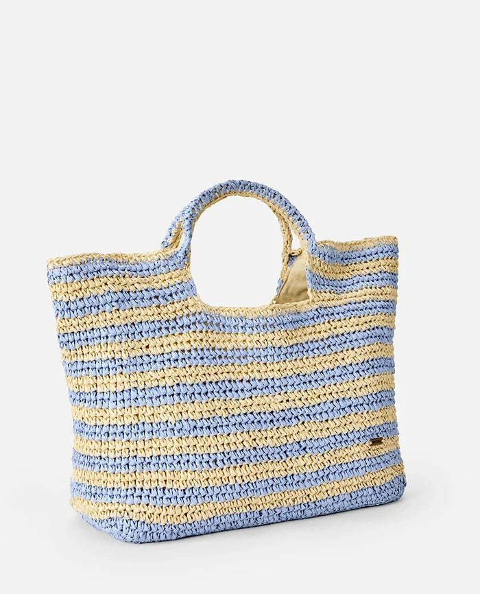 Rip Curl Classic Surf Paper 27L Tote Bag - Blue/Natural