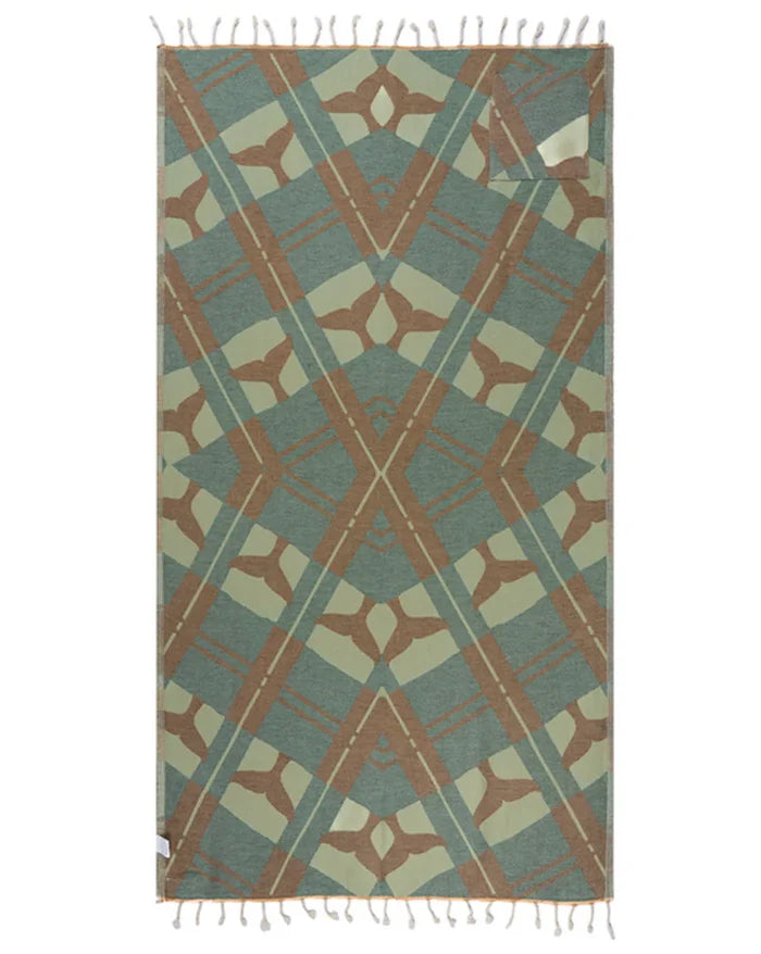 Sand Cloud Kiama Beach Towel with Pocket full pattern view