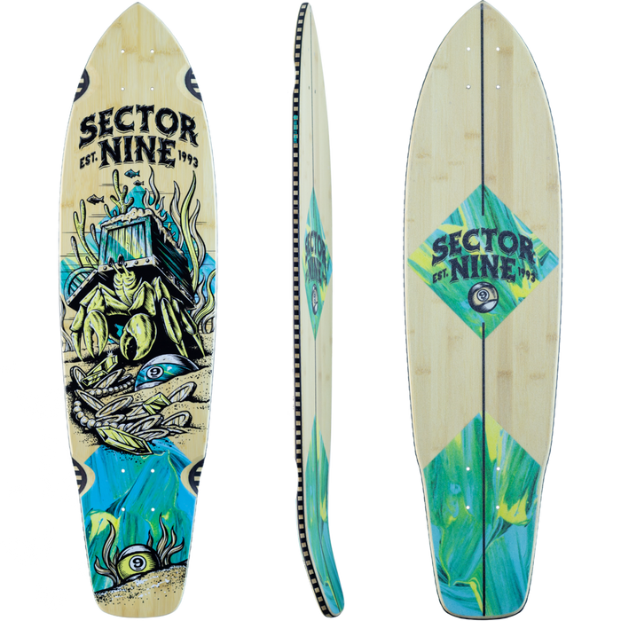 SECTOR 9 DECK FORTUNE FORT POINT 8.75"X34.0"