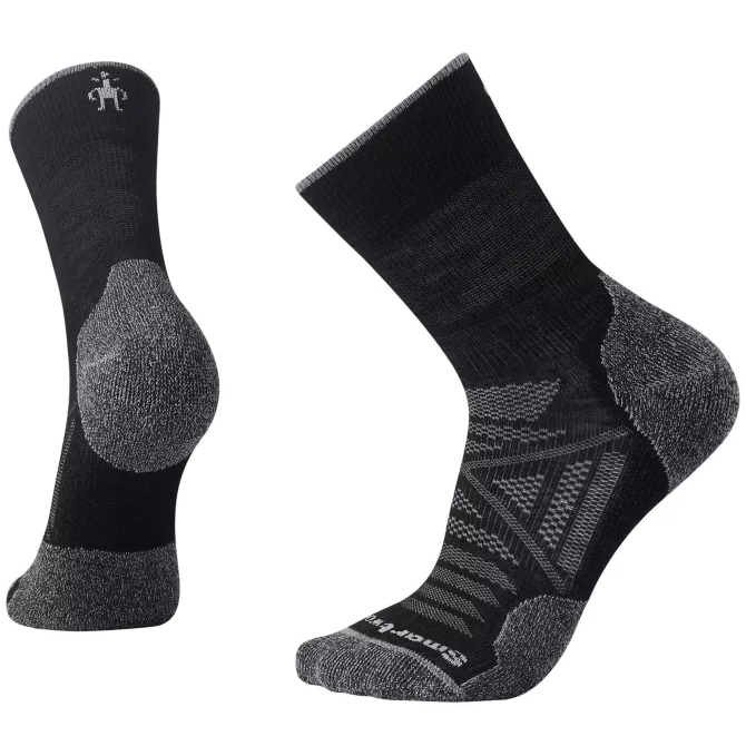 SMARTWOOL PHD OUTDOOR LIGHT MID CREW HIKING SOCKS