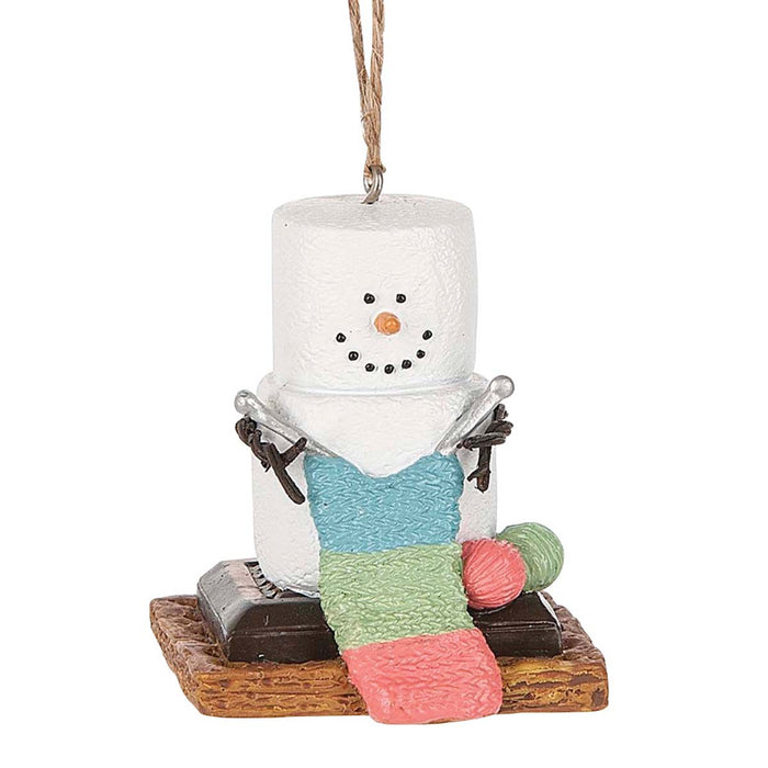 Smores Knitting Ornament
