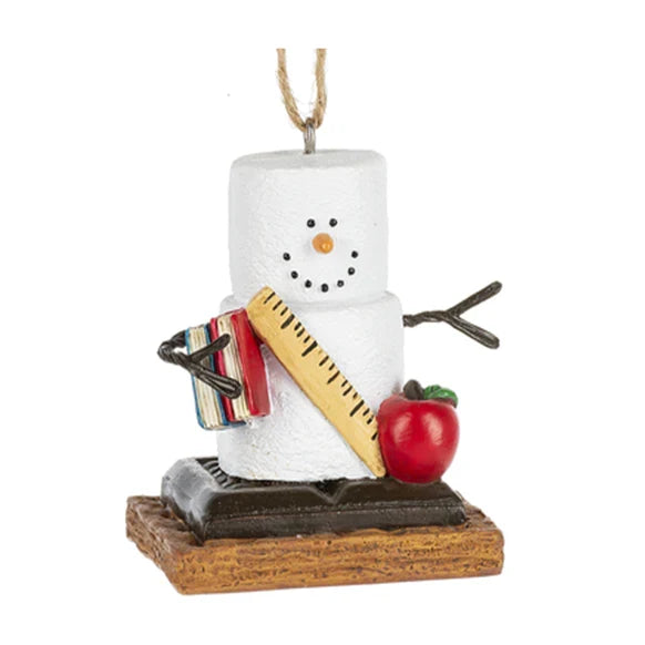 Smores Teacher Ornament