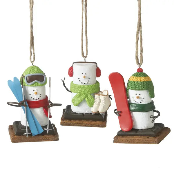 Smores Winter Sports Ornament