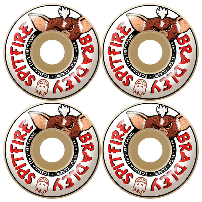 SPITFIRE KEVIN BRADLEY BEFORE MIDNIGHT FORMULA FOUR CLASSIC SKATEBOARD WHEELS