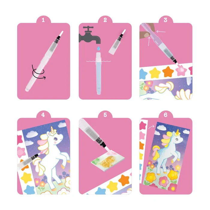 Tiger Tribe Unicorn Skies Paint A Picture Set