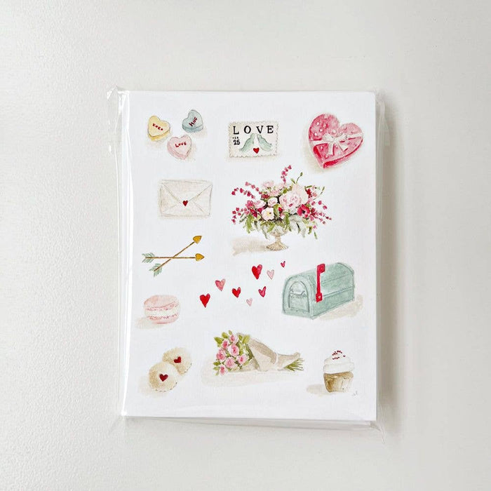 Valentine notecards