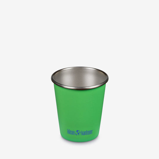 Klean Kanteen Vibrant Green 10oz Stainless Steel Cup - Kids & Adults