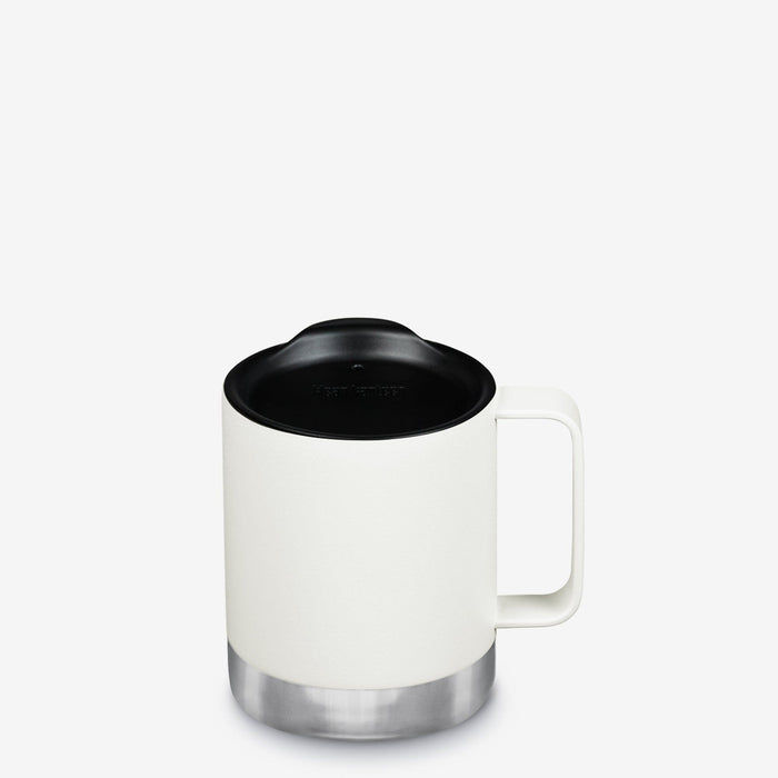 Klean Kanteen Matte White 12oz Camp Mug - Insulated Stainless Steel