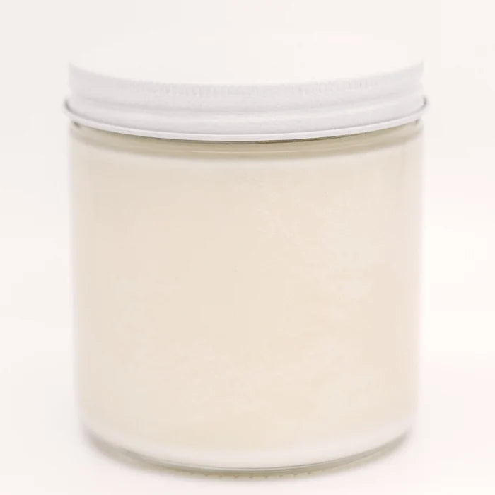 16oz Clear Jar Soy Candle (Unlabeled or Custom Label)