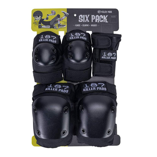 187 KILLER PADS ADULT SIX PACK PAD SET