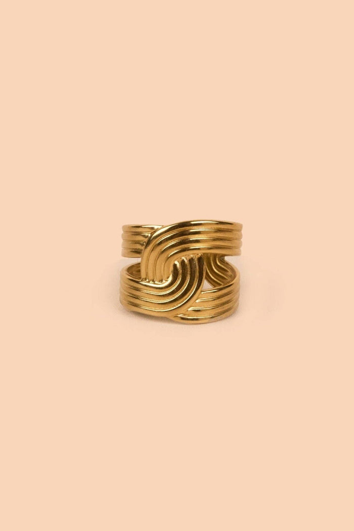 2 Become 1 Ring - 18K Gold Plated - Olita Gifts & Goods