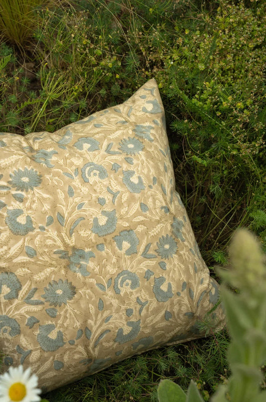 20x20 Shalini Block Print Pillow - Magnolia Lane co. Home + Garden + Gift