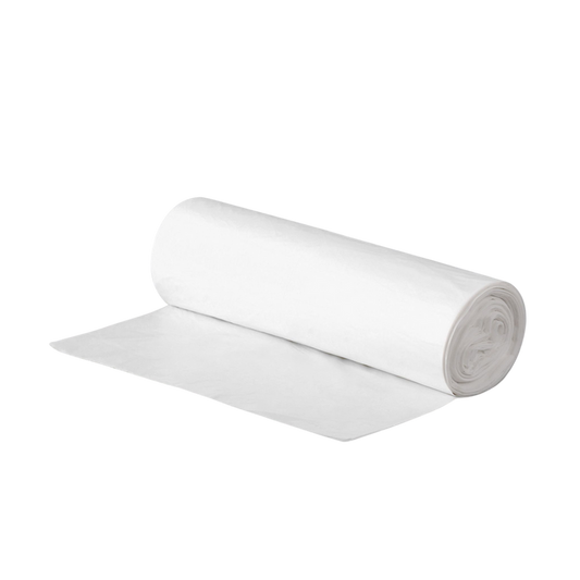 24" x 22" High Density White Notion Bags
