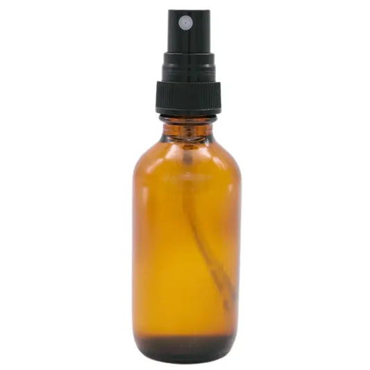 2oz Glass Amber Room Spray (Unlabeled or Custom Label)