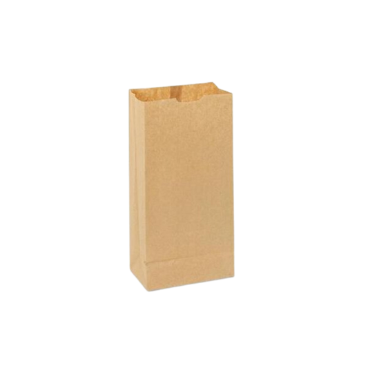 6" x 11", 6 lb Brown Paper Bags