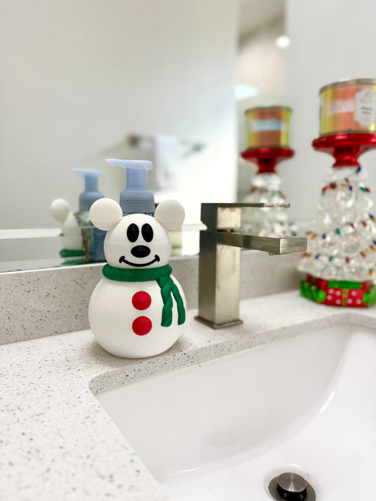 Snowman Soap Holder | Bath and Body works | Restroom decor