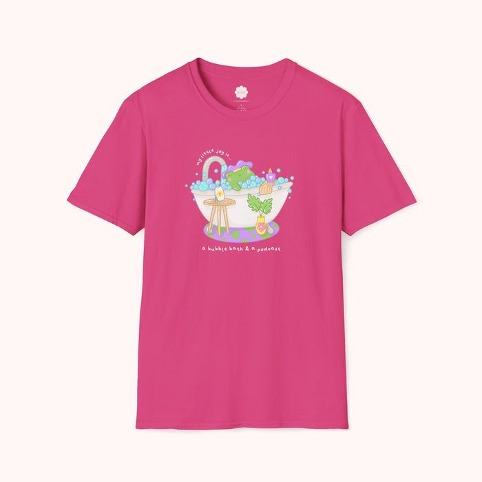 A Bubble Bath & a Podcast T-Shirt