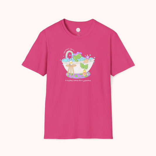 A Bubble Bath & a Podcast T-Shirt