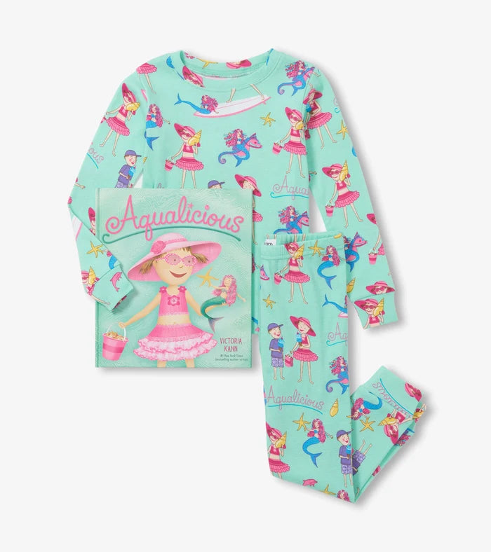 Aqualicious- Flat Pack Pajama Set