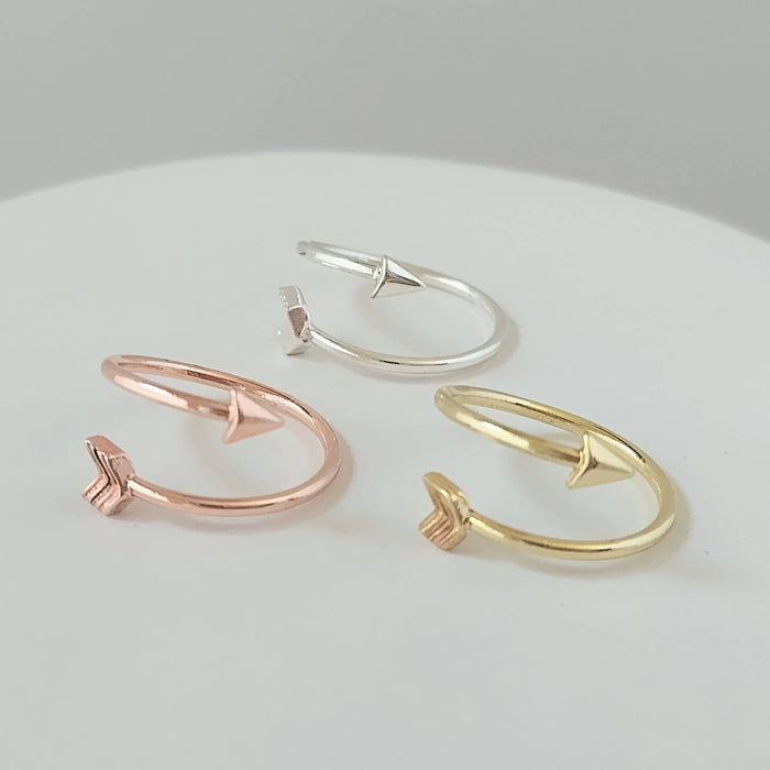 Arrow Ring: Silver