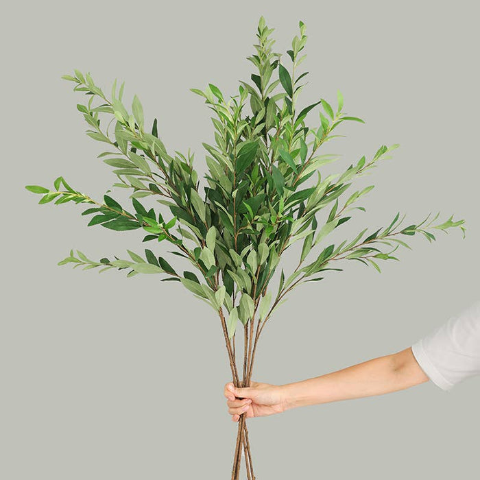 Artificial Snow willow leaves for home decor wedding floral - Magnolia Lane co. Home + Garden + Gift