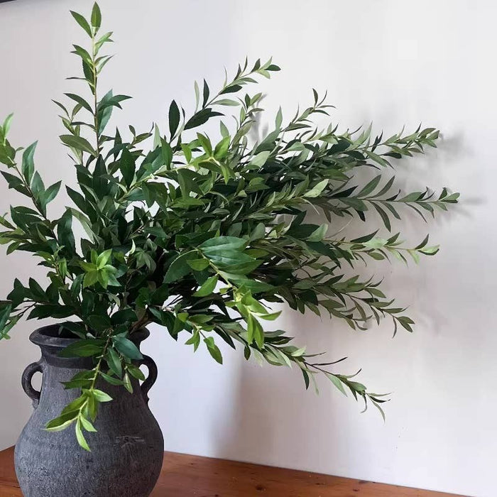 Artificial Snow willow leaves for home decor wedding floral - Magnolia Lane co. Home + Garden + Gift