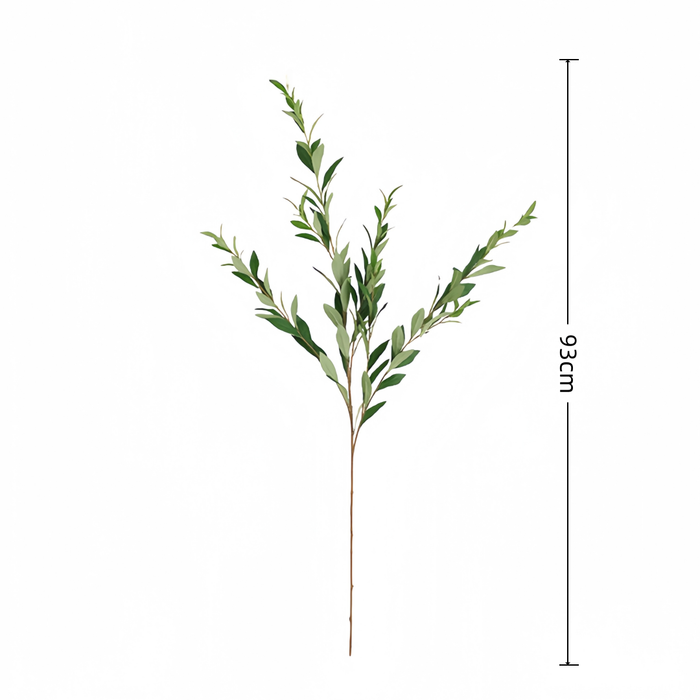 Artificial Snow willow leaves for home decor wedding floral - Magnolia Lane co. Home + Garden + Gift