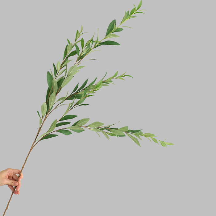 Artificial Snow willow leaves for home decor wedding floral - Magnolia Lane co. Home + Garden + Gift