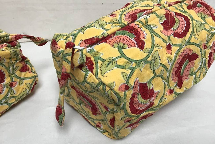 Bag 7X4X4 Cosmetic Md Ajmer Yellow