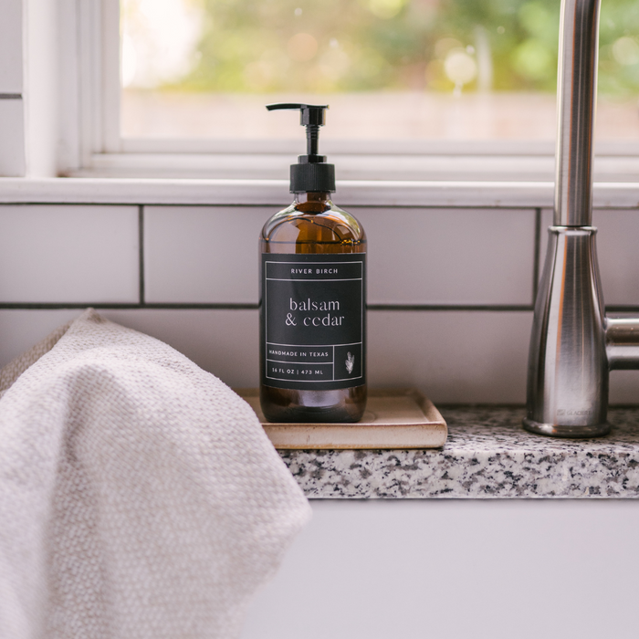 Balsam + Cedar - 32oz Refill - Handmade - Hand Wash
